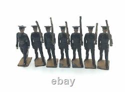Britains 1538 Territorial Army 1 Officer & 6 Infantry VERY RARE