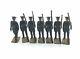 Britains 1538 Territorial Army 1 Officer & 6 Infantry Very Rare