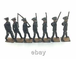 Britains 1538 Territorial Army 1 Officer & 6 Infantry VERY RARE