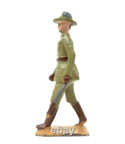 Britains 1544 Australian Infantry Marching At The Slope Full Set