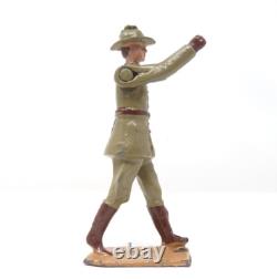 Britains 1544 Australian Infantry Marching At The Slope Full Set