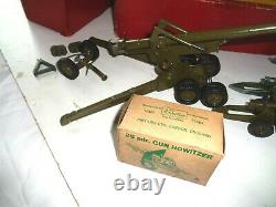 Britains 155 MM Gun Boxed 2064- Plus Three Others