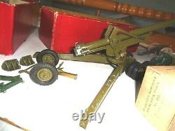 Britains 155 MM Gun Boxed 2064- Plus Three Others