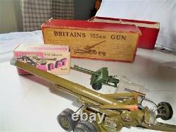 Britains 155mm Gun 2064 Plus Two Extra