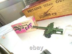 Britains 155mm Gun 2064 Plus Two Extra