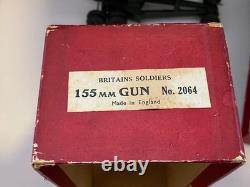 Britains 155mm Gun No. 2064 Very good Condition With Original Box