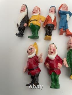Britains 1654 1930's led Snow White & 7 Dwarfs In Presentation Box