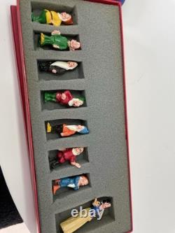 Britains 1654 1930's led Snow White & 7 Dwarfs In Presentation Box