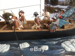 Britains #17229 17284 17282 George Washington Crossing The Delaware River Awi L3