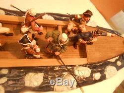 Britains #17229 17284 17282 George Washington Crossing The Delaware River Awi L3