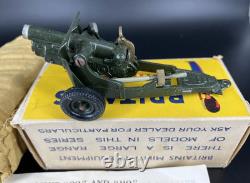 Britains 1725 4.5 Howitzer. VN Mint In Box c/w Packing, Shells & Leaflet