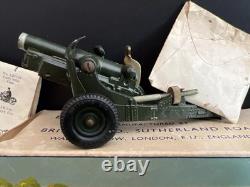 Britains 1725 4.5 Howitzer. VN Mint In Box c/w Packing, Shells & Leaflet