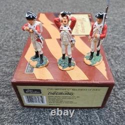 Britains 17281 British 52nd Regiment Of Foot Ready Standing Firing + Wounded