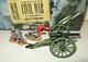 Britains 17393 Acw Range, Confederate Cannon Set With Gun & 2 Crew In 132 Scale