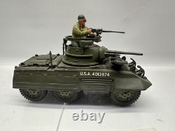 Britains 17585 Us Army Light Armoured Scout Car Vehicle + Crew 1/32