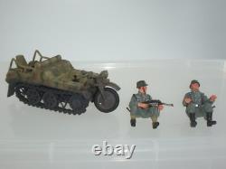 Britains 17586 German Army Infantry Normandy Kettengrad Military Vehicle + Crew