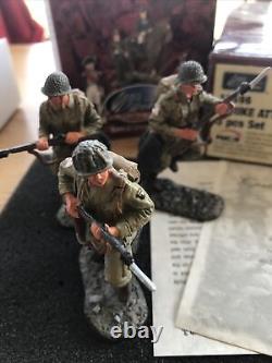 Britains 17596 Strike Attack Us Army World War Two Metal Toy Soldier Figure Set