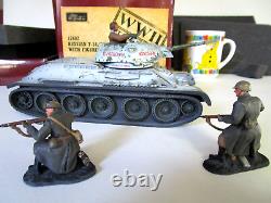 Britains 17602 Russian Ww2 Russian T-34/76 Tank With Figures