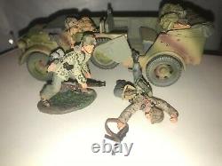 Britains #17691 Normandy 1944 German 17th Waffen Ss Division Ambushed Steyr Crew