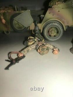 Britains #17691 Normandy 1944 German 17th Waffen Ss Division Ambushed Steyr Crew