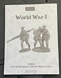 Britains 1916 British Infantry Stretcher Bearer Set No. 1, WW1 #23023