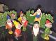 Britains 1930s Set Of Lead Painted Figures Snow White & The 7 Dwarfs (complete)