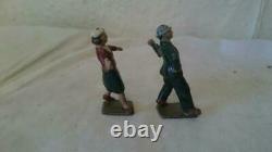 Britains 1939 Lambeth Walk dancing couple rare 586B Me And My Girl pre war