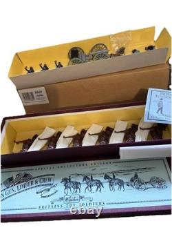 Britains 1995 Set No 8869 American Civil War, Union Gun, Limber & Crew Boxed