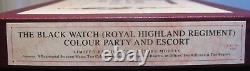 Britains 1/32 5297 Ltd Ed Black Watch Royal Highland Regt Colour Party & Escort