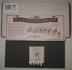 Britains 1/32 8898 Royal Navy Field Gun Landing Party 11 Piece Set