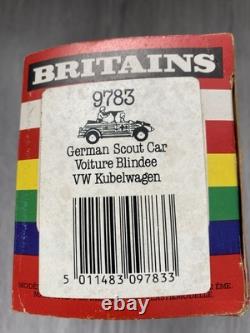 Britains 1/32 9783 WW2 German Scout Car, kubelwagen