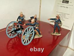 Britains 20086 Zulu Wars, R. A. 7 Pound Gun & Crew, Priming the Piece Diorama