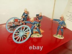 Britains 20086 Zulu Wars, R. A. 7 Pound Gun & Crew, Priming the Piece Diorama