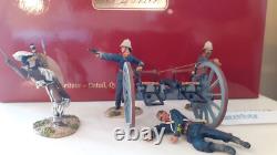 Britains 20089 Zulu Wars, R. A. 7 Pound Gun & Crew, Last Shot Diorama in 54mm