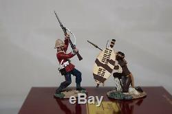 Britains 20146 Zulu War'thrust And Block!' Hand-to-hand 1/30 Scale Ltd Ed Set