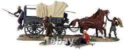 Britains 20150 Overrun British 24th Foot Ambulance Overrun by Zulu Warriors MIB