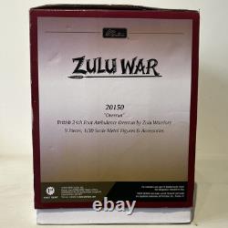 Britains 20150 Overrun British 24th Foot Ambulance Overrun by Zulu Warriors MIB