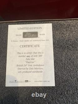 Britains 20150 Zulu War British 24th Foot Ambulance Overrun By Warriors Set