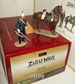 Britains 20168 Zulu War, Natal Carbineer Dismounted with Horse No1 in 130 Scale