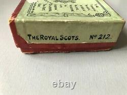Britains 212 The Royal Scots'The Royal Regiment' set, boxed, from 1920-37