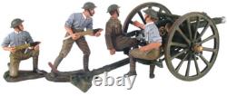 Britains 23021 WW1 1916 British Royal Field Artillery 18 Pdr Gun & Crew in 54mm