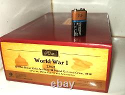 Britains 23021 WW1 1916 British Royal Field Artillery 18 Pdr Gun & Crew in 54mm
