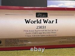 Britains 23031 1916 Regimental Aid Post Set No 1 Doctor Orderly &wounded Private