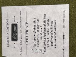 Britains 23031 1916 Regimental Aid Post Set No 1 Doctor Orderly &wounded Private