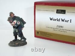 Britains 23095 German Army World War One Medic Carrying Wounded Soldier