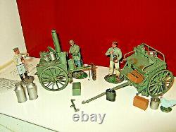 Britains 23101 WW1, 1916-18 German HF11 Limber, Field Kitchen & 3 Figures, 130