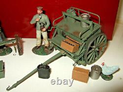 Britains 23101 WW1, 1916-18 German HF11 Limber, Field Kitchen & 3 Figures, 130