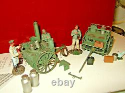 Britains 23101 WW1, 1916-18 German HF11 Limber, Field Kitchen & 3 Figures, 130