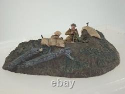 Britains 23109 British Infantry Vickers Machine Gun + Crew Diorama Battlefield