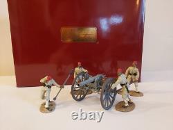 Britains 27078 Krupp Gun With Egyptian Crew 5 Piece Set